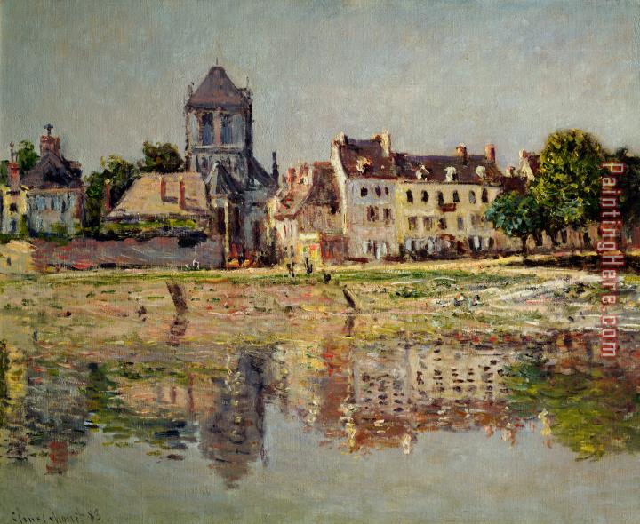 Claude Monet By the River at Vernon